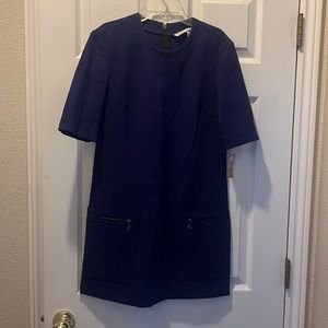 Rachel Roy chemise dress, dark purple NWT